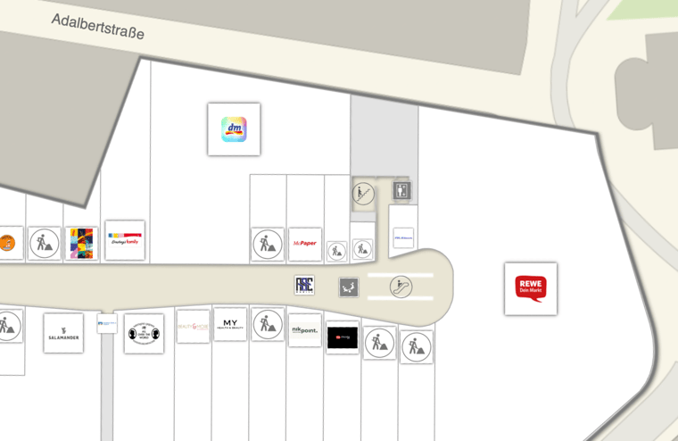 Lageplan Aquis Plaza